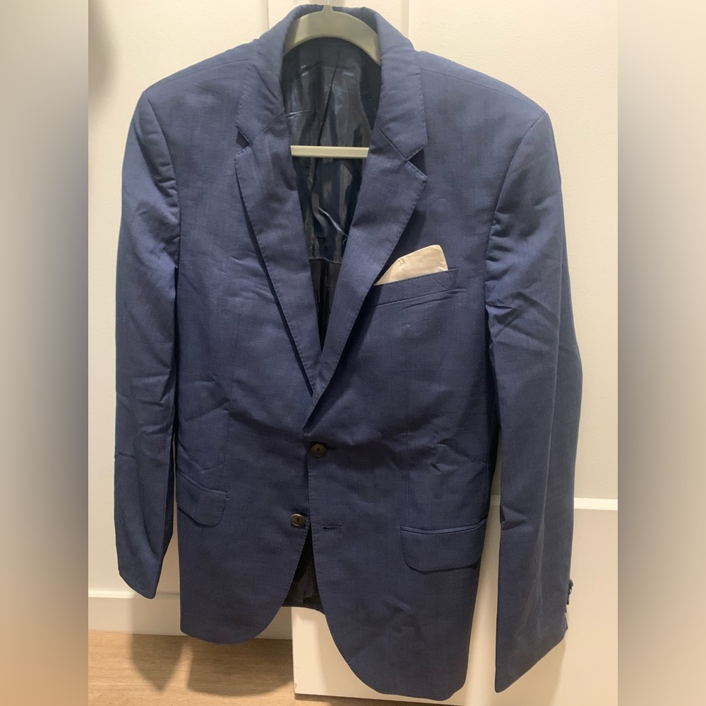 Hugo Boss navy blue suit with suit pants